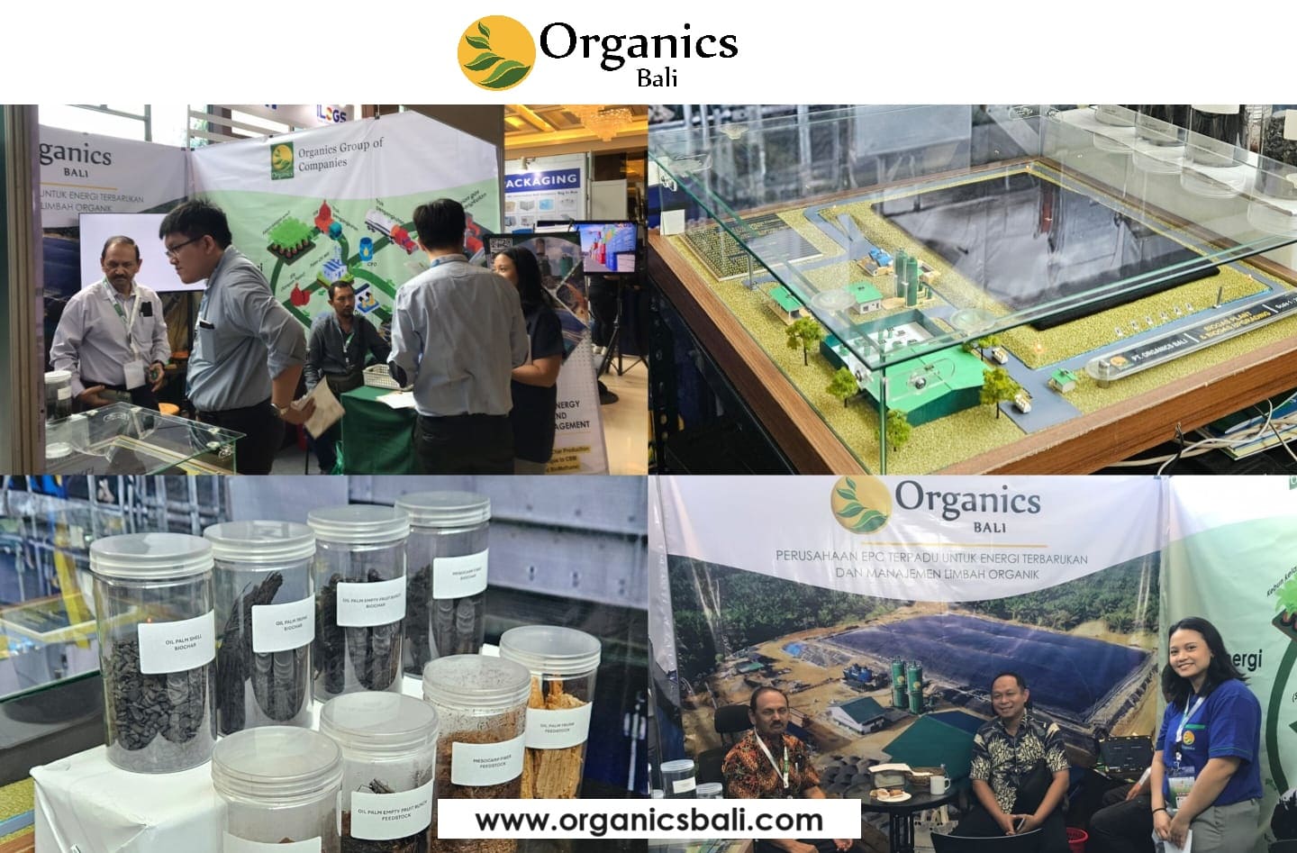 Isometric illustration of Anaerobic Digester in Organics Bali