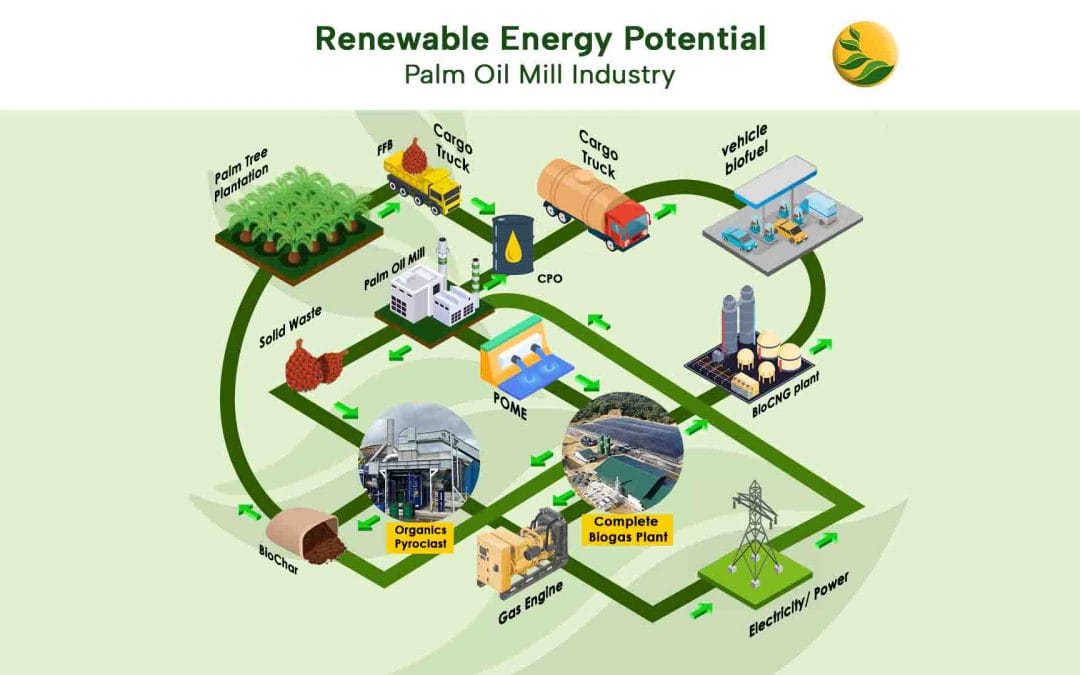 Net Zero Waste Roadmap & Potensi Energi Terbarukan Industri Kelapa Sawit