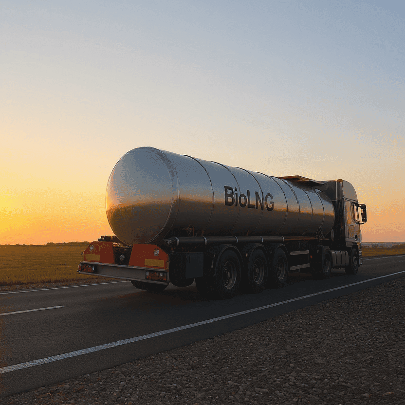 BioLNG truck